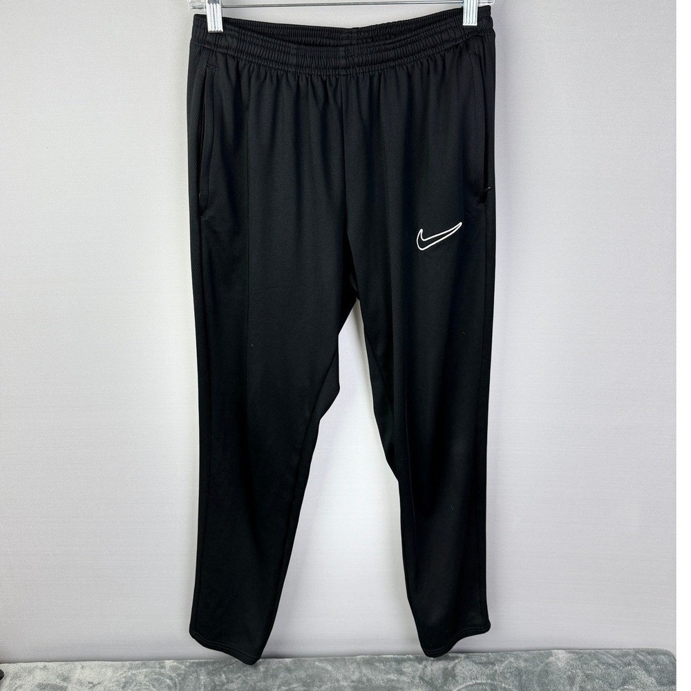 Nike Dri-FIT Men's Black Track Pants Athletic Training Joggers Medium DR1666-010